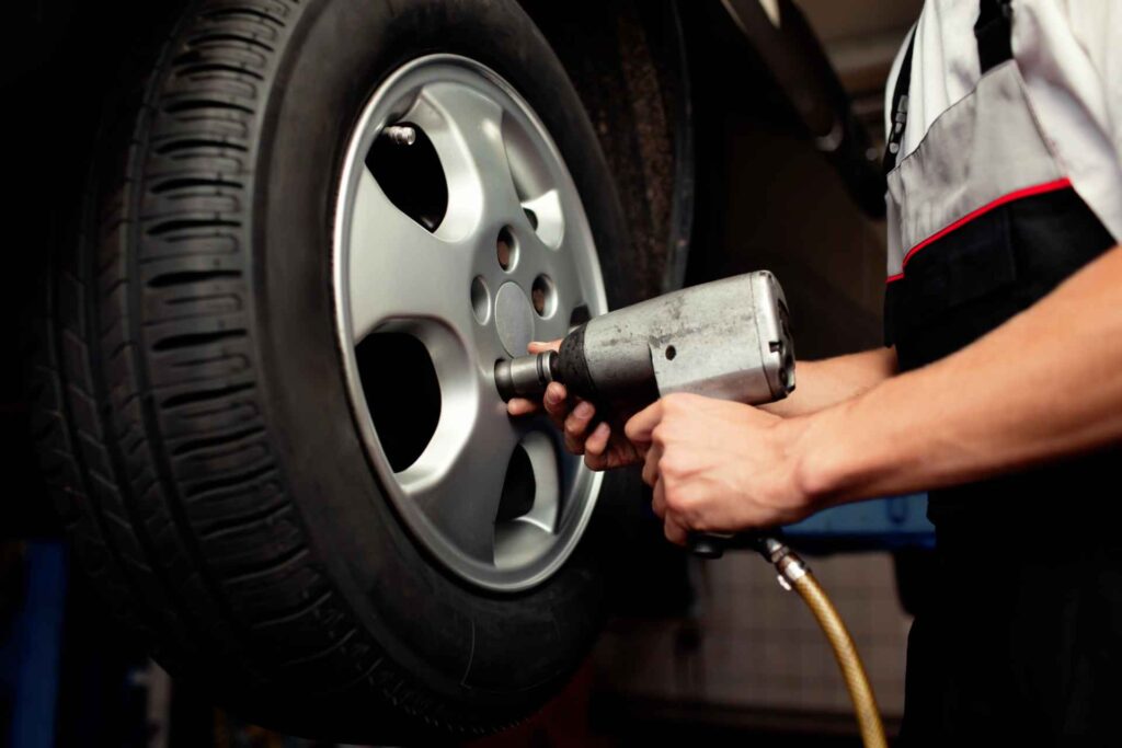 Wheel change
